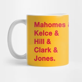 2019 Kansas City Chiefs Red Mug